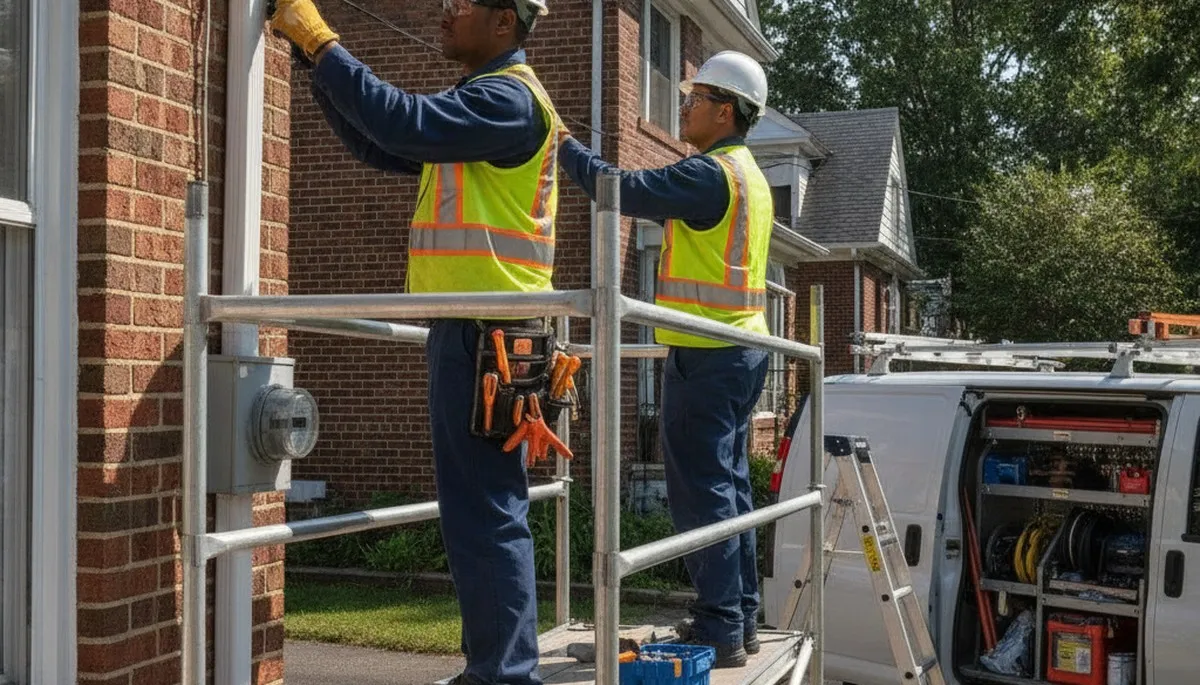 Plumber repairing pipes in Hoboken, NJ for reliable plumbing service