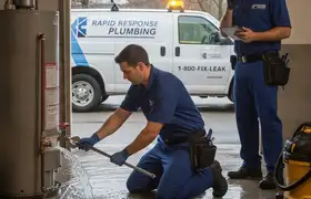 Urgent plumbing response widget for Hoboken, NJ plumbing repair services